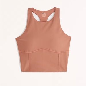 Abercrombie and Fitch YPB High Neck Corset Slim Tank